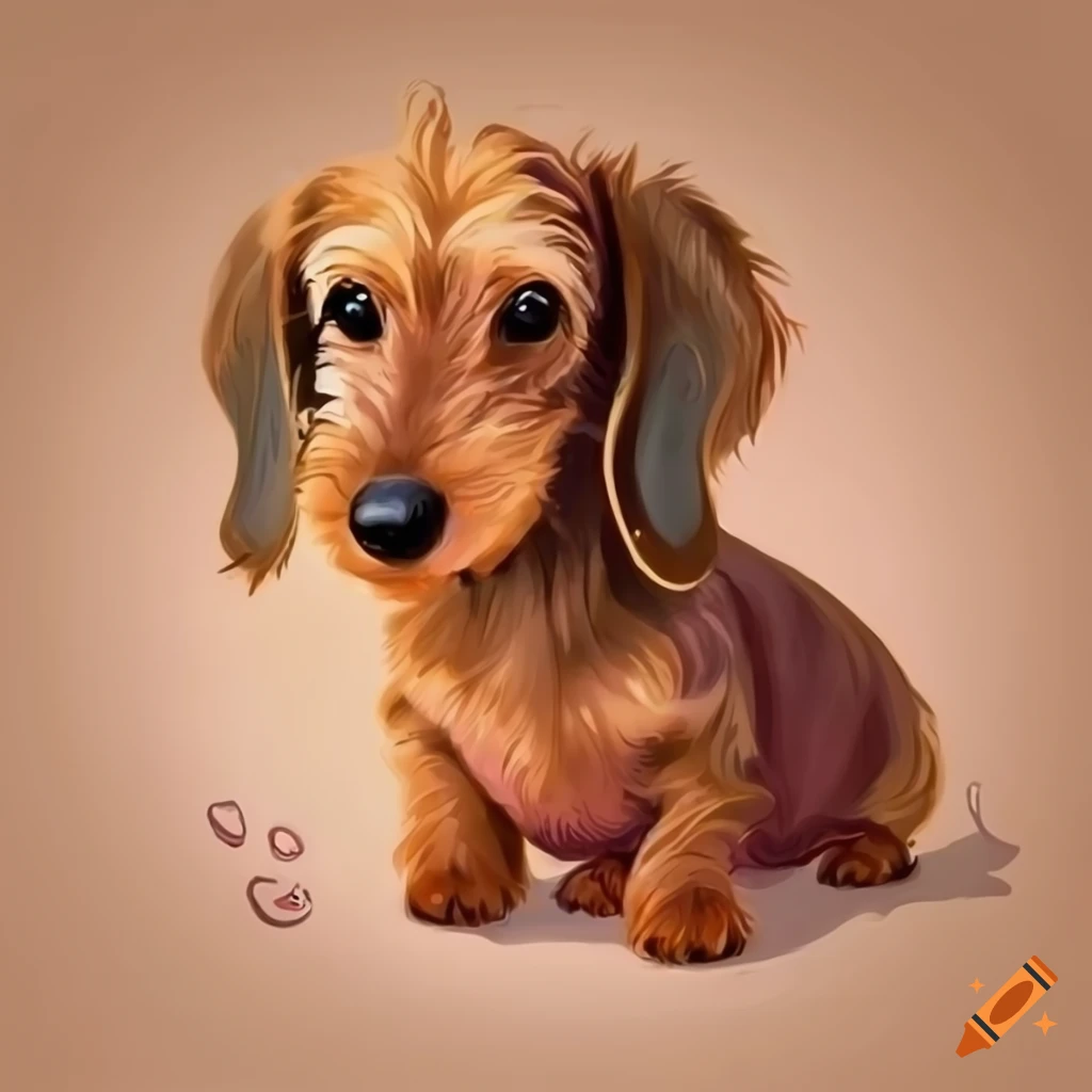 Build Your Own Cute Cartoon Dachshund Dog Model Perfect - Temu Germany