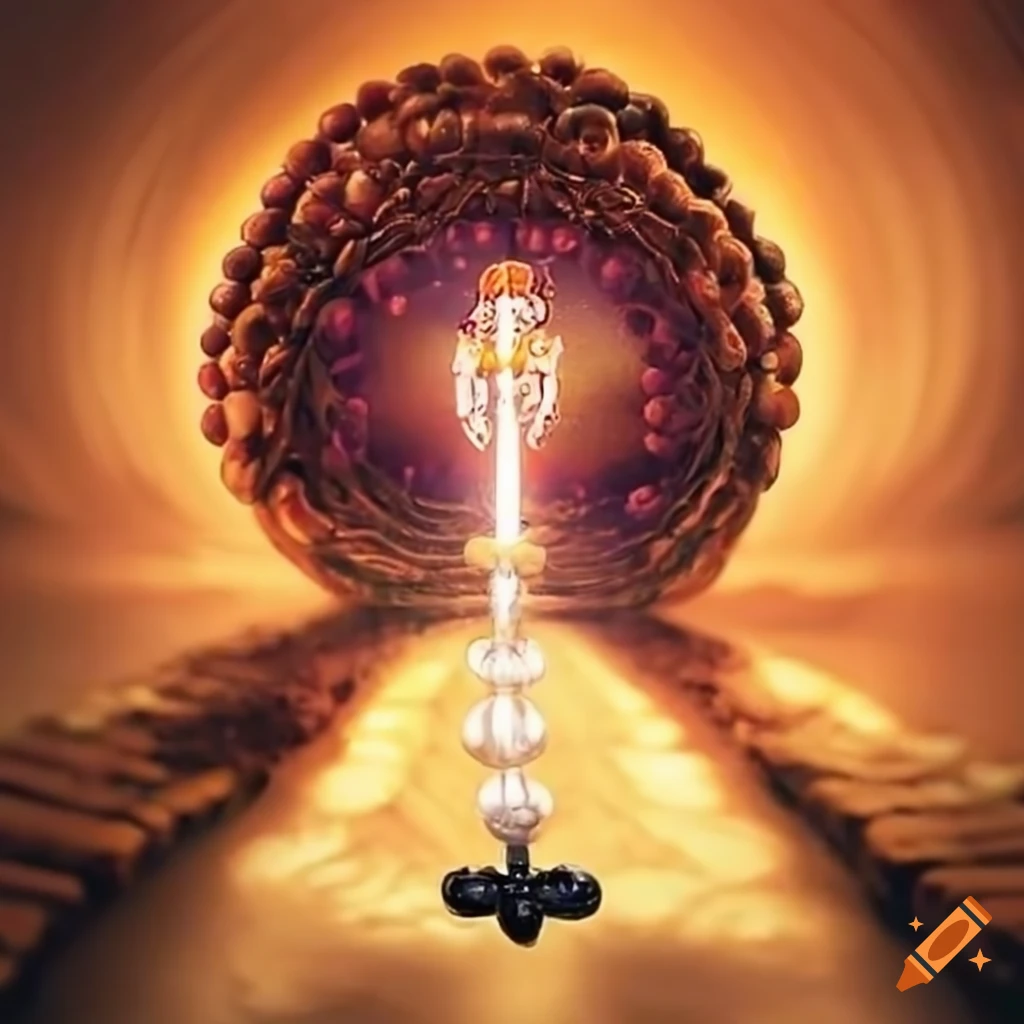 image of a slow-moving rosary