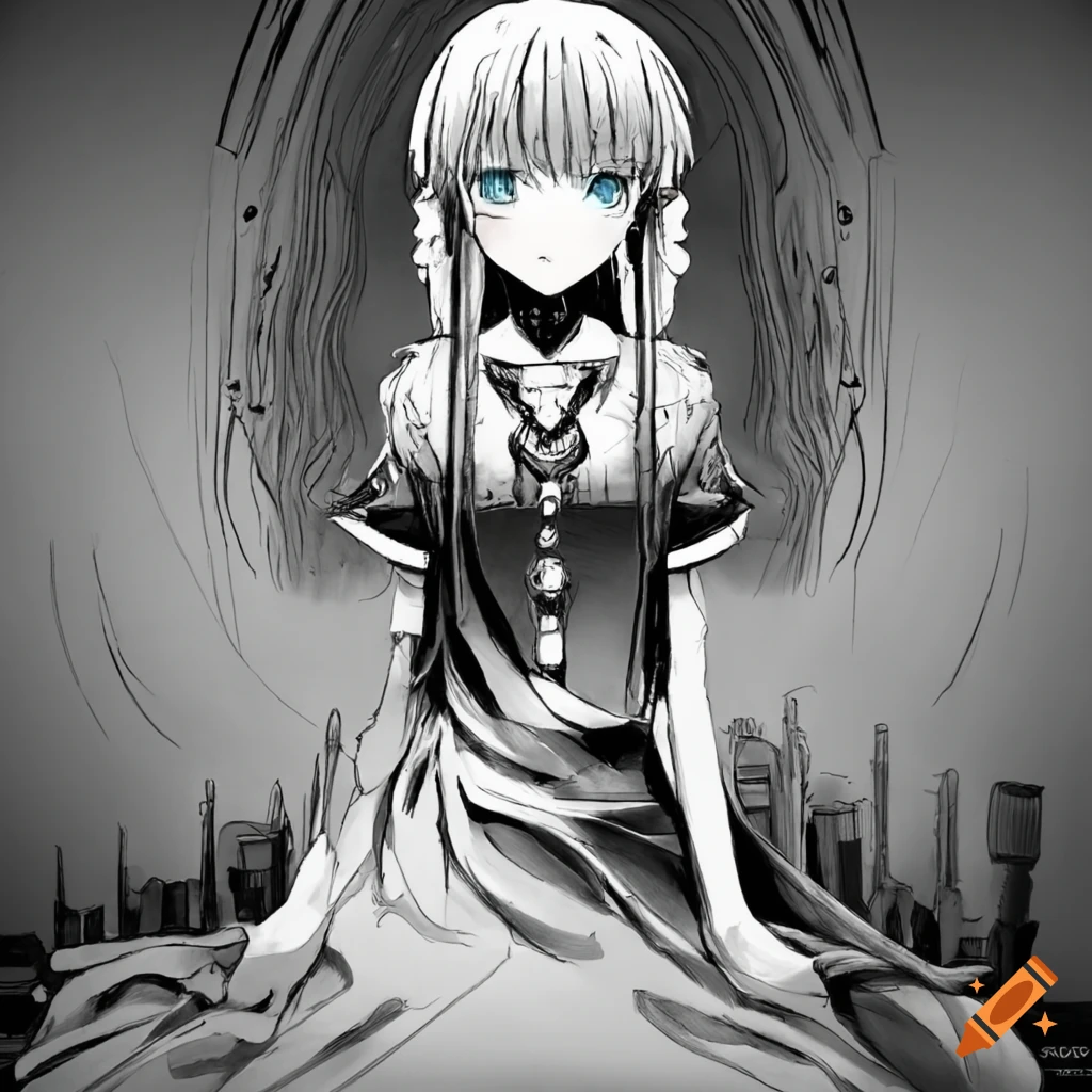 Drawing of servers stand