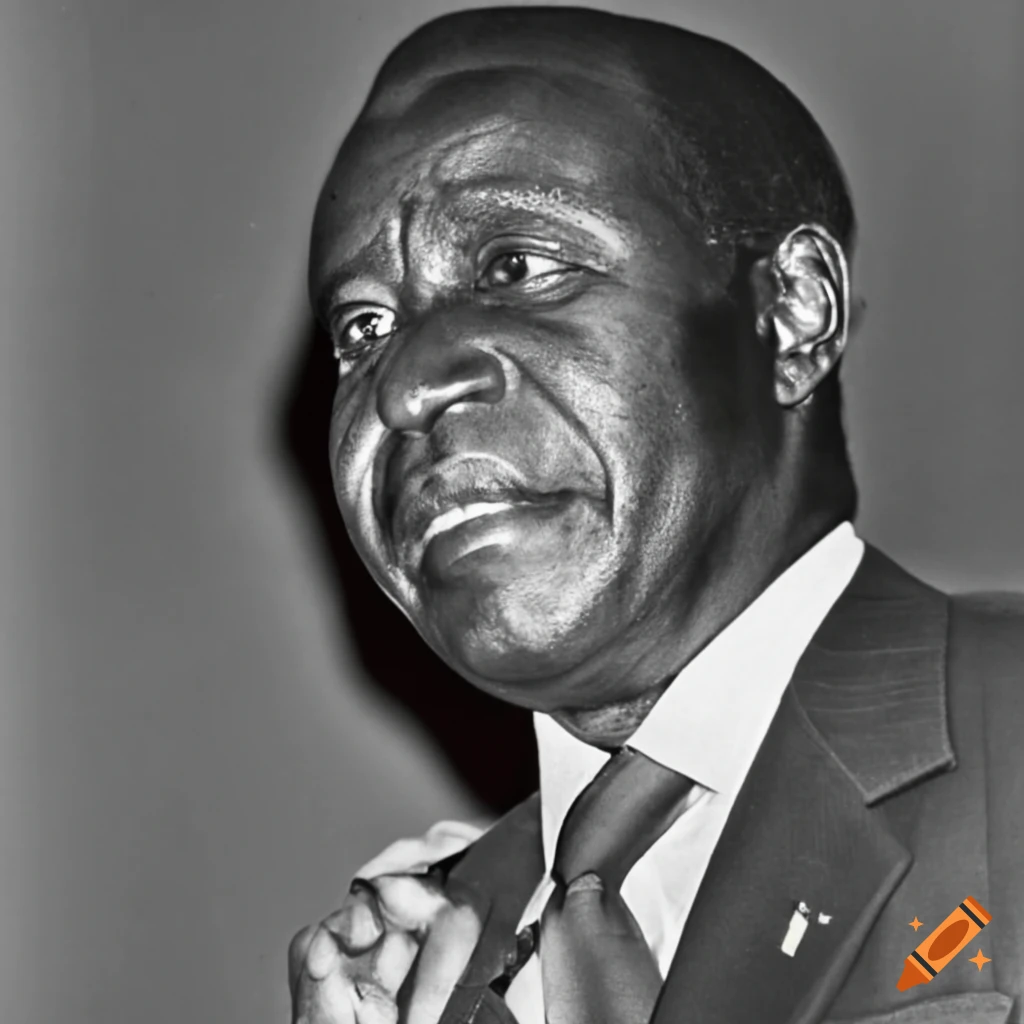 Portrait of francisco macías nguema on Craiyon