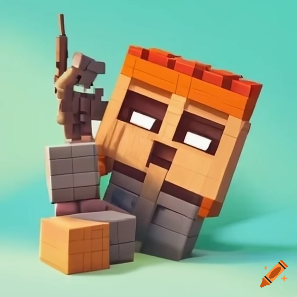 Blockbuilding adventure game