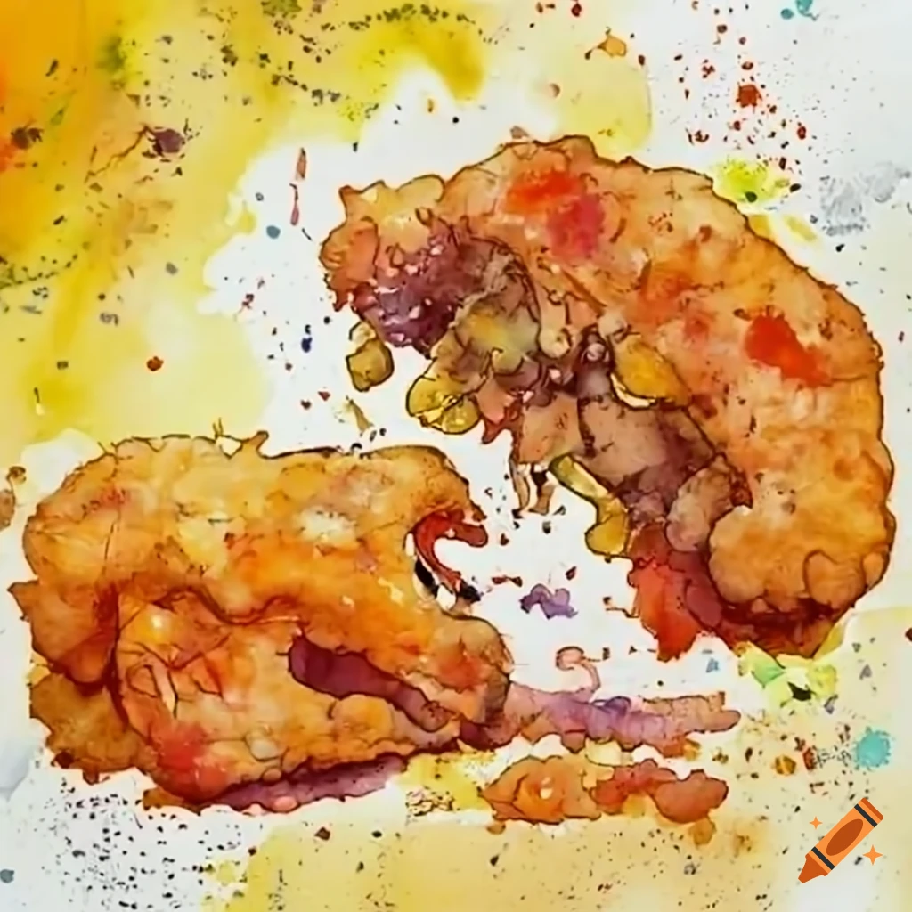 Jack black enjoying mcnuggets on Craiyon