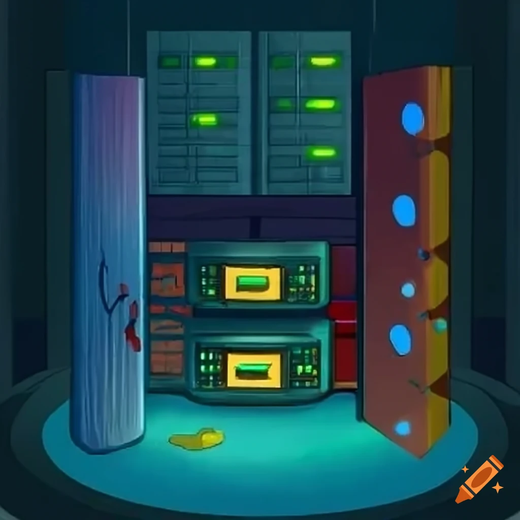 Icon representing server-based gameplay modes on Craiyon