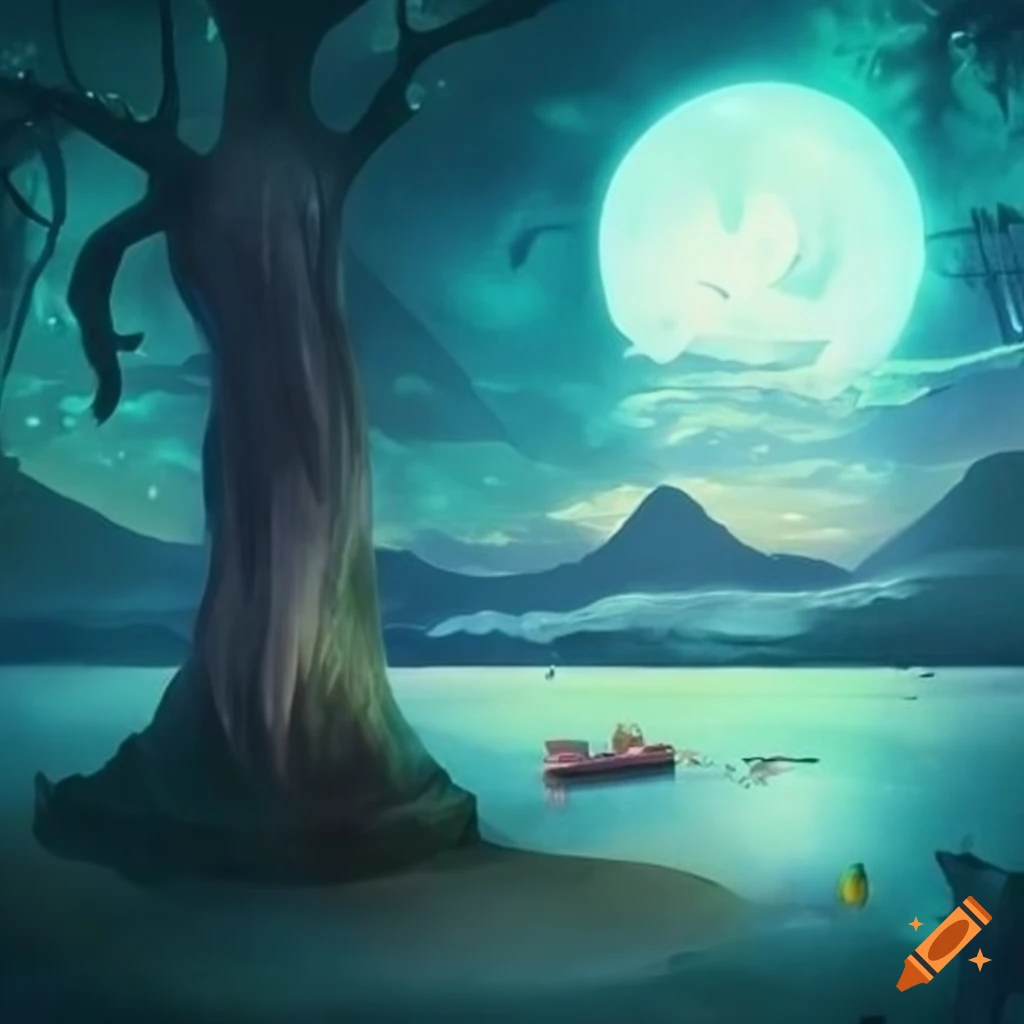 surreal artwork of a dream world