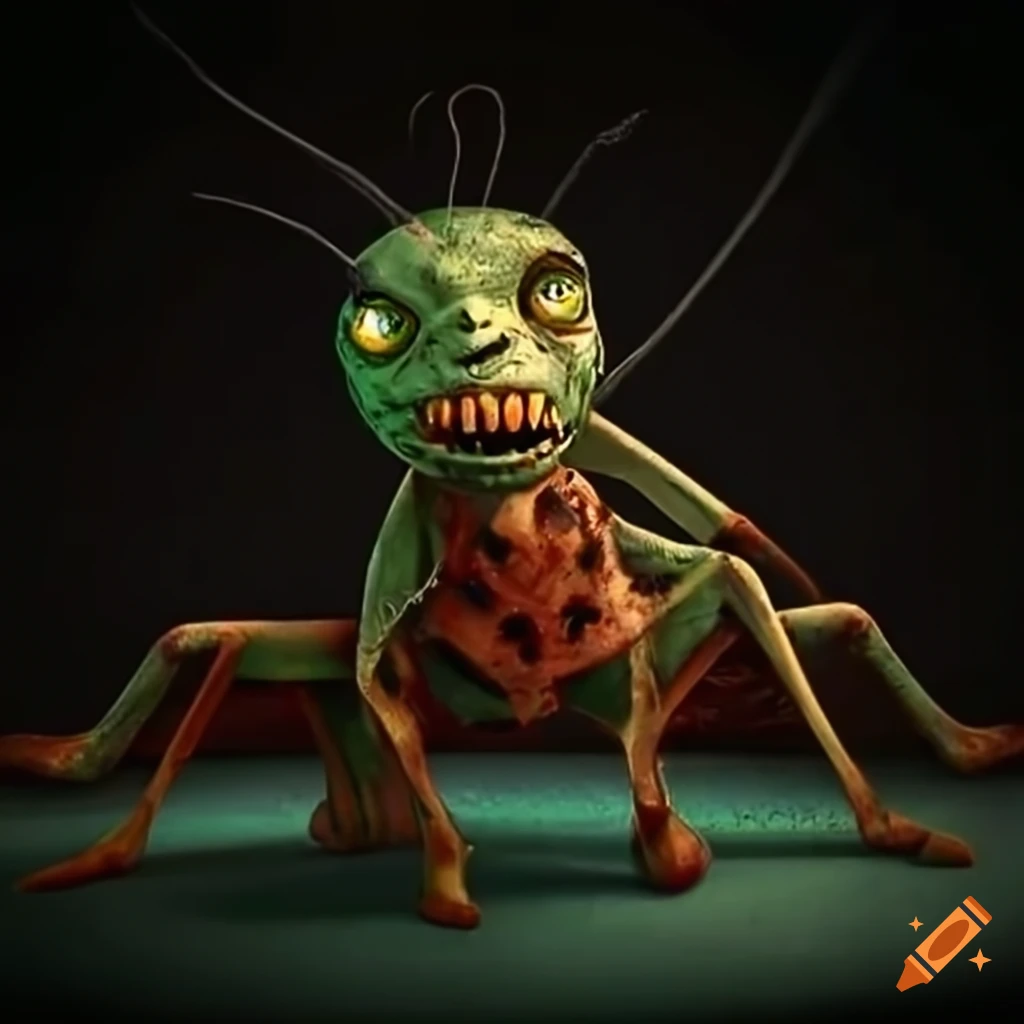 Image of a zombie cricket