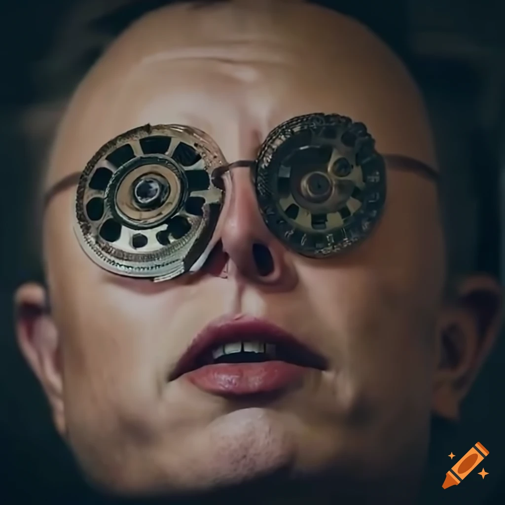 Elon musk in a time engineer costume on Craiyon