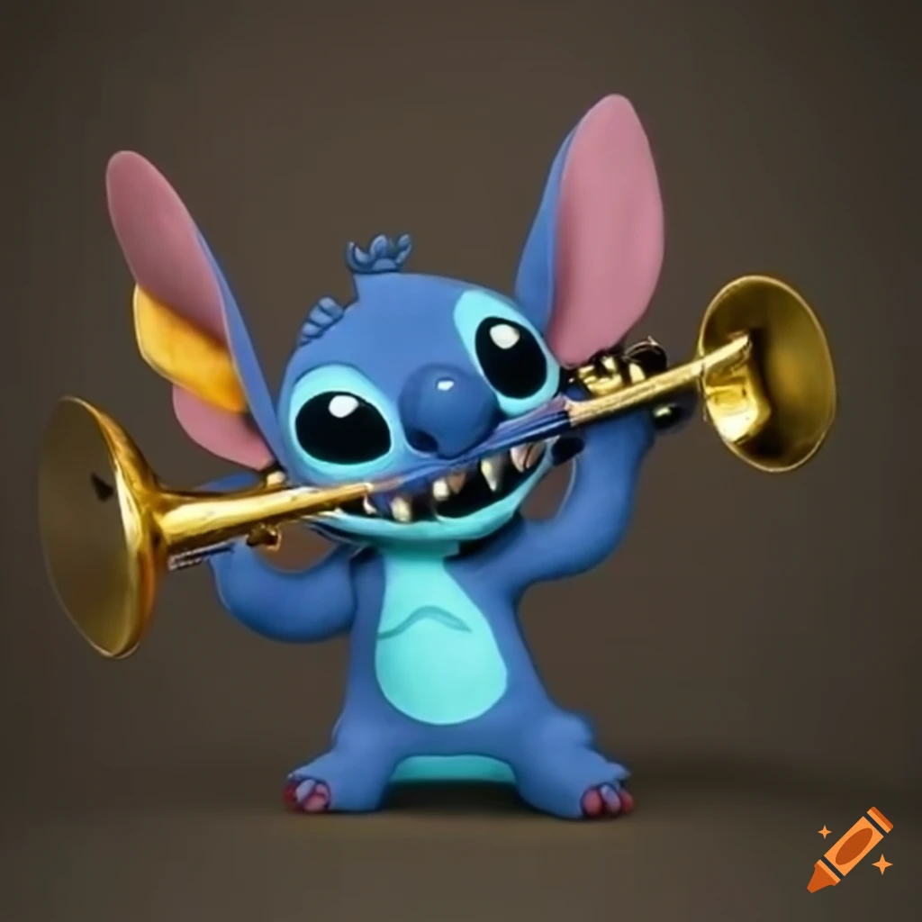 Stitch, the cute character from Disney's Lilo & Stitch on Craiyon