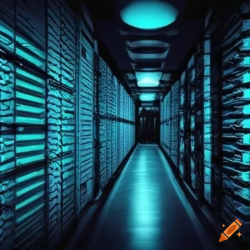 Image of a dynamic server scene on Craiyon