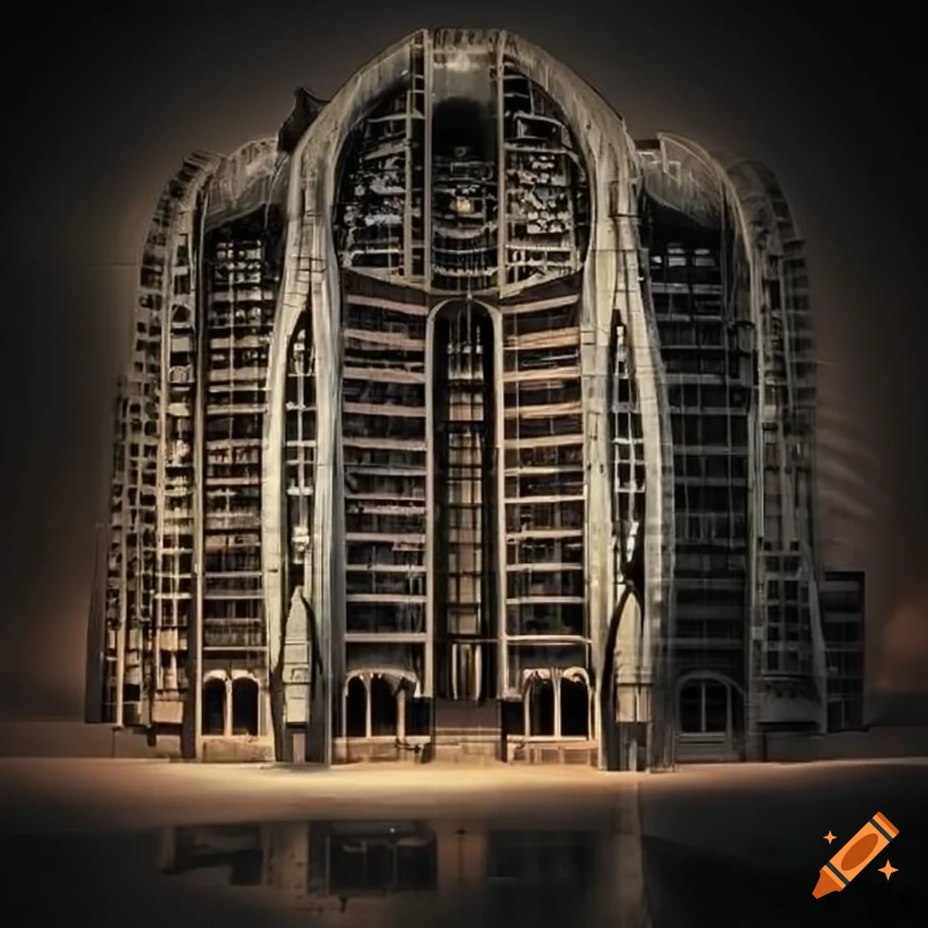 Giger Building Architectural designer on Craiyon
