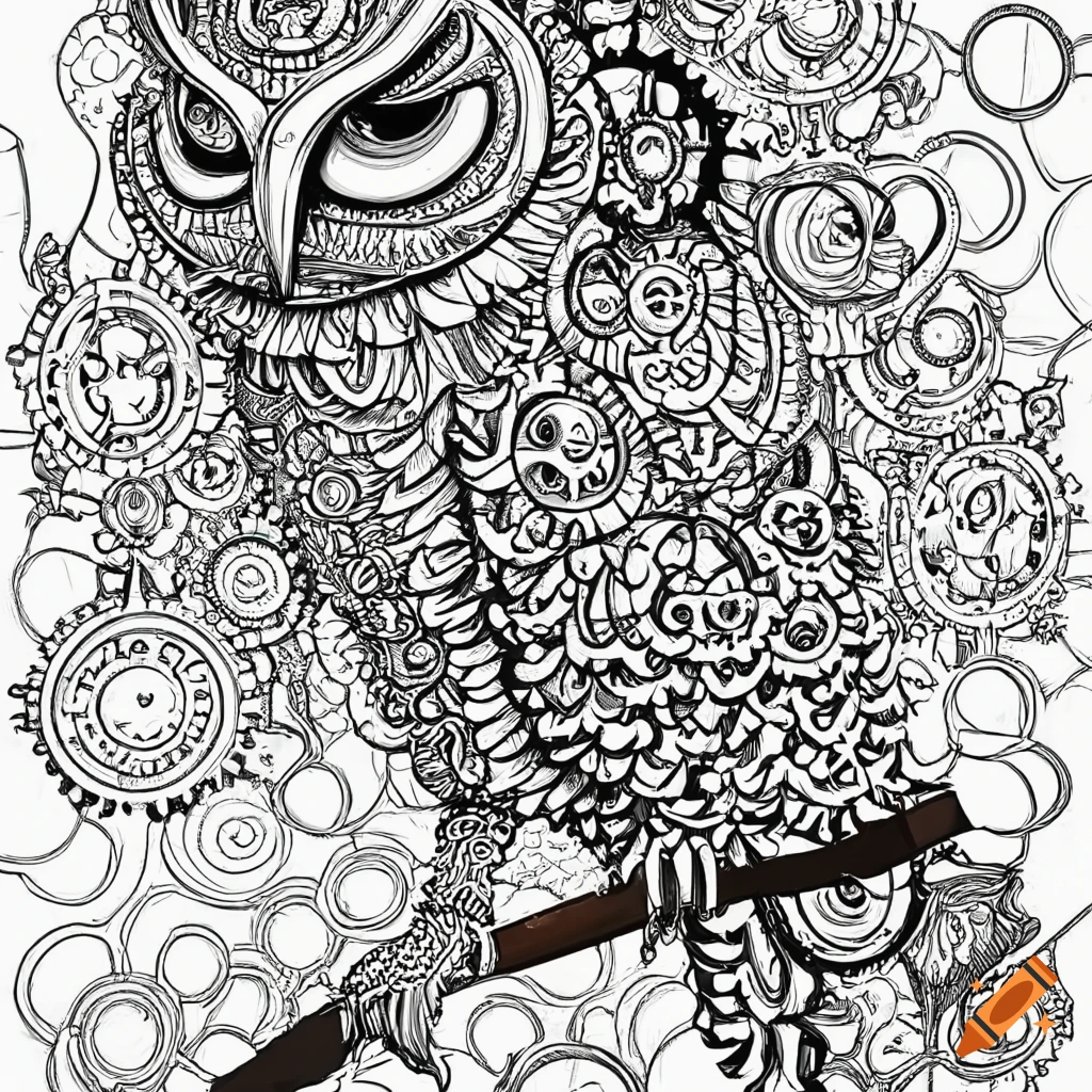 Kerby rosanes coloring book : r/AdultColoring