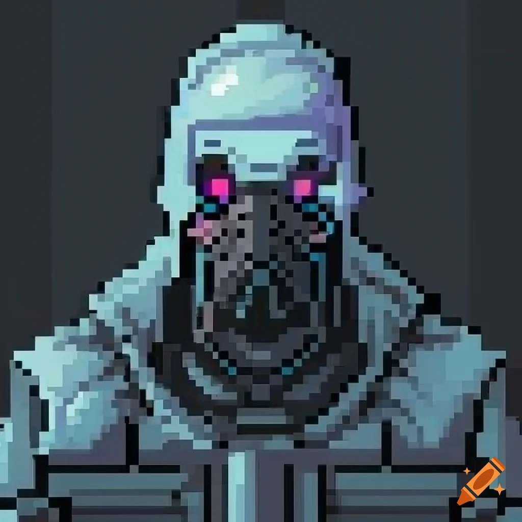 portrait of a masked cyberpunk vigilante