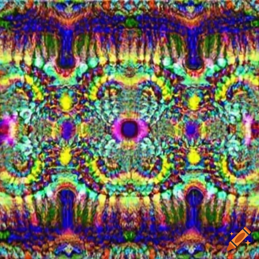 Illusion of a hognose snake hidden within a pattern on Craiyon, image size:1024x1024