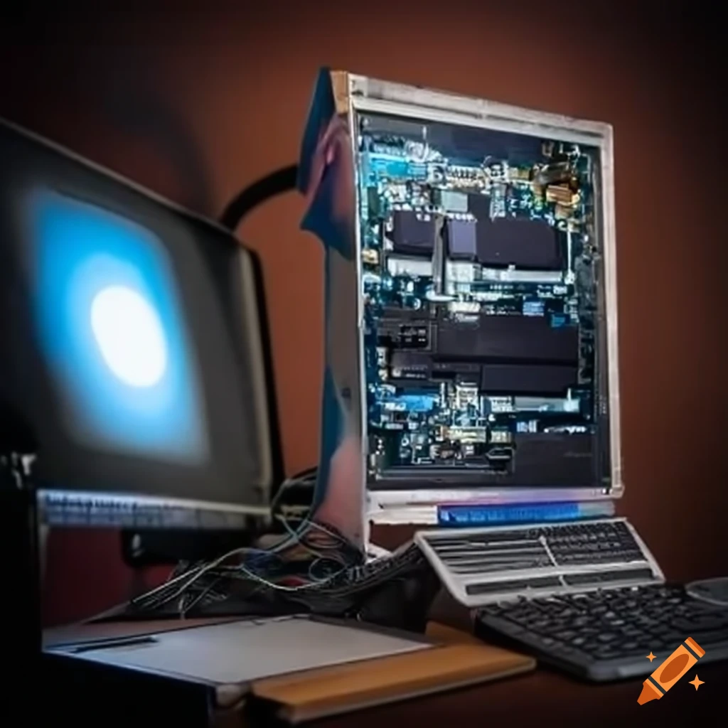 Computer troubleshooting guide on Craiyon