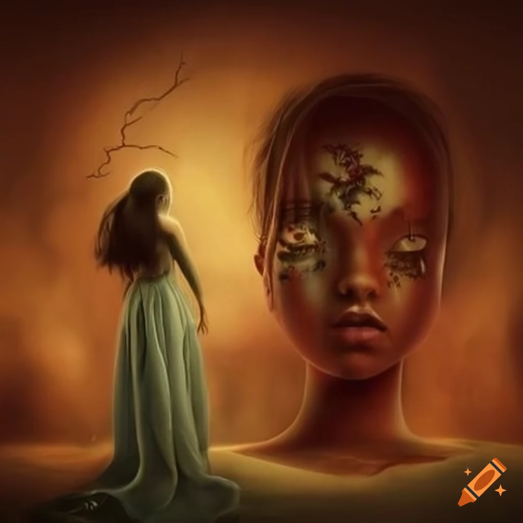 surreal representation of a dream world