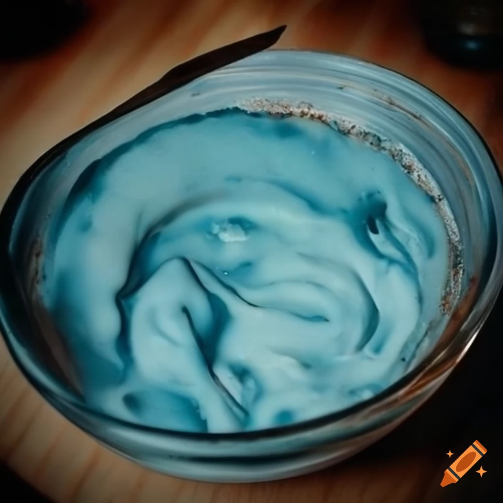 Blue lard culinary ingredient