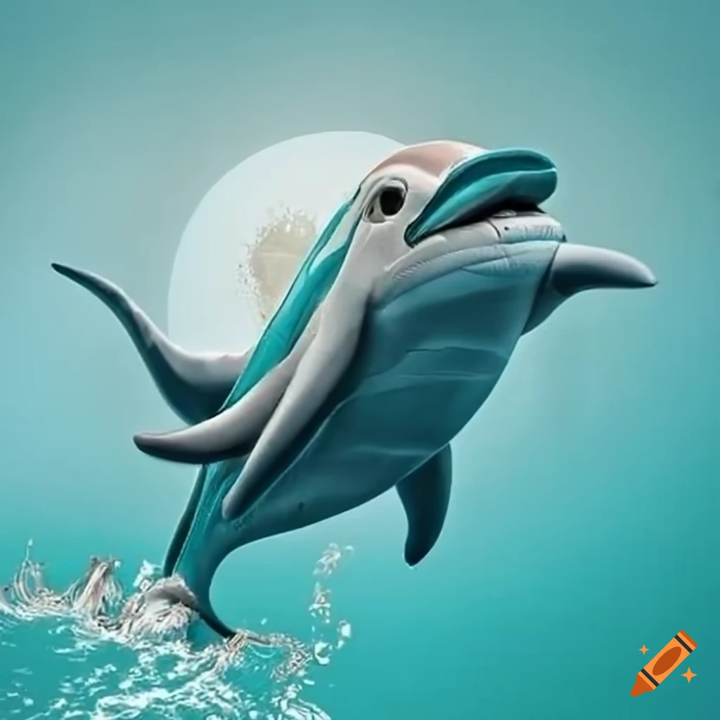 Miami Dolphins Football Team Logo On Craiyon