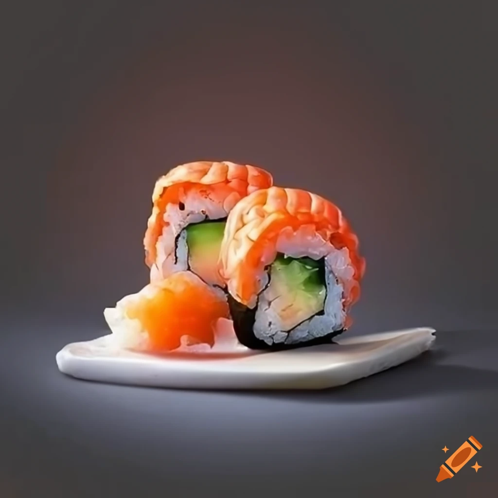 Sushi on Craiyon