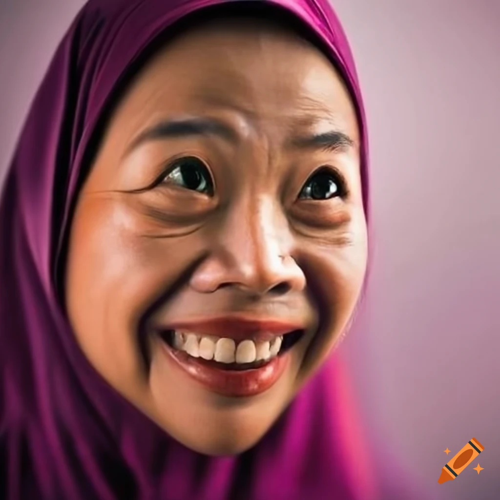 smiling Malaysian woman