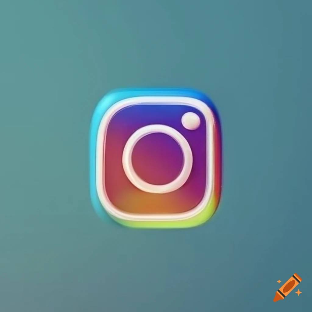 Instagram logo on Craiyon