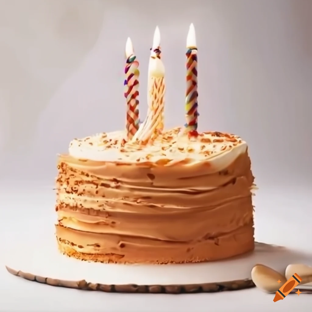 Birthday cake with personalized frosting on Craiyon