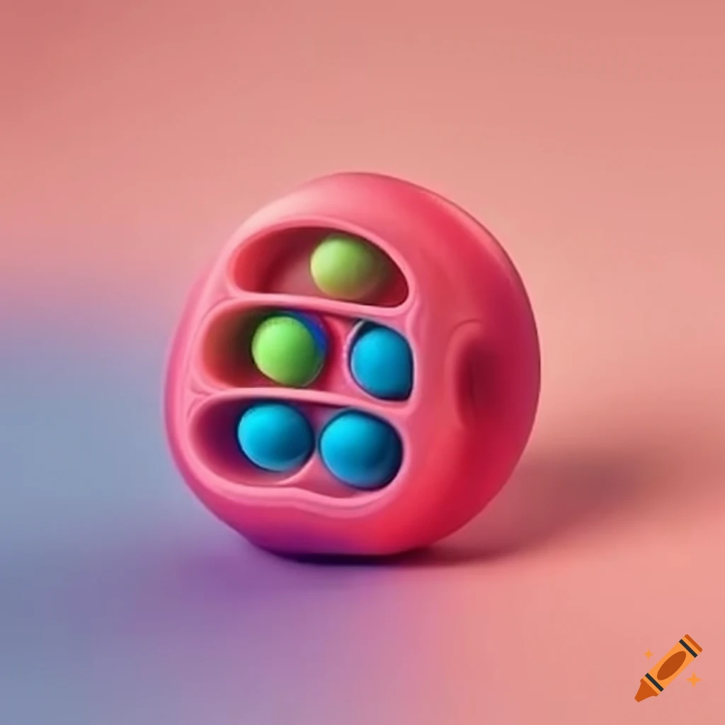 Fidget toy for stress relief on Craiyon