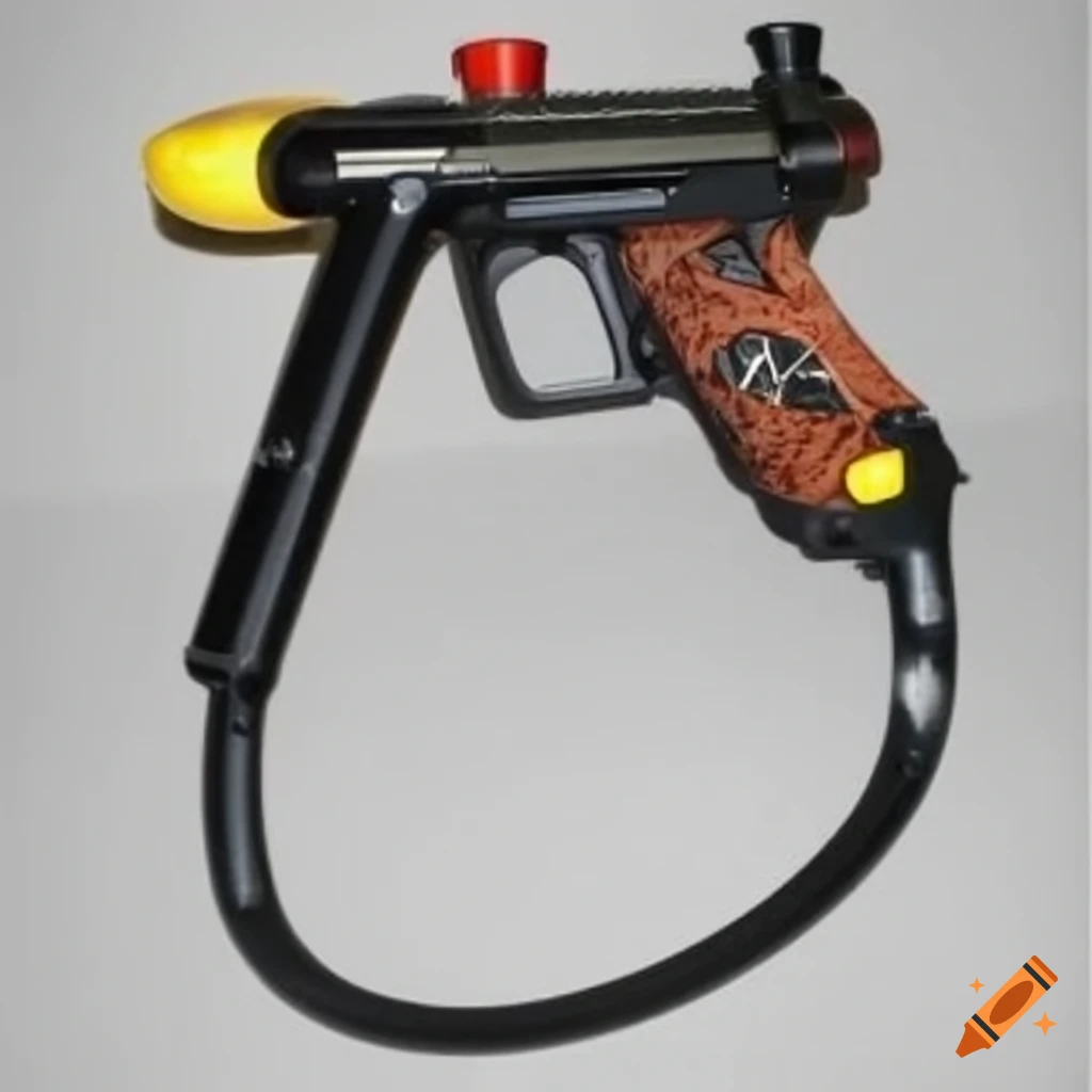 Paintball players in a standoff