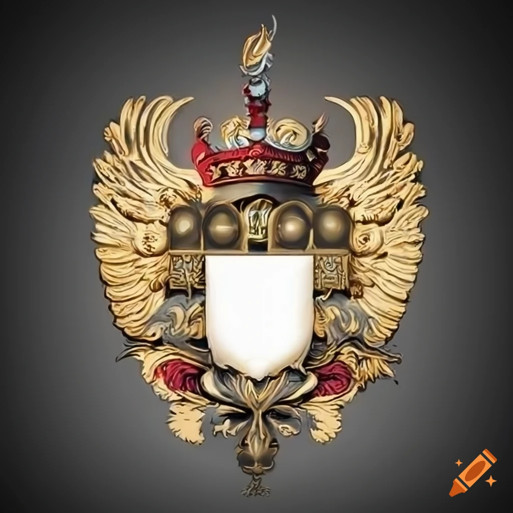 Coat Of Arms Logo For An It School On Craiyon