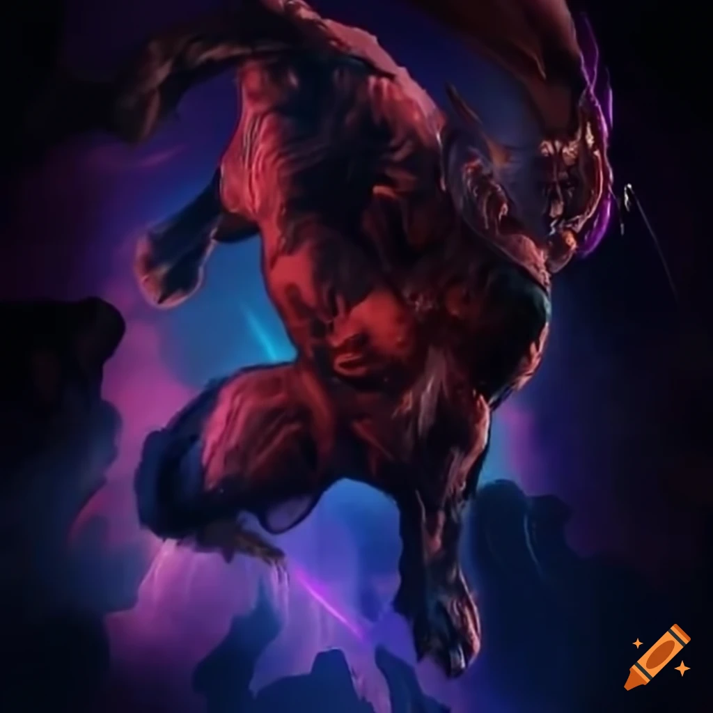 digital art of a person gaining powerful abilities