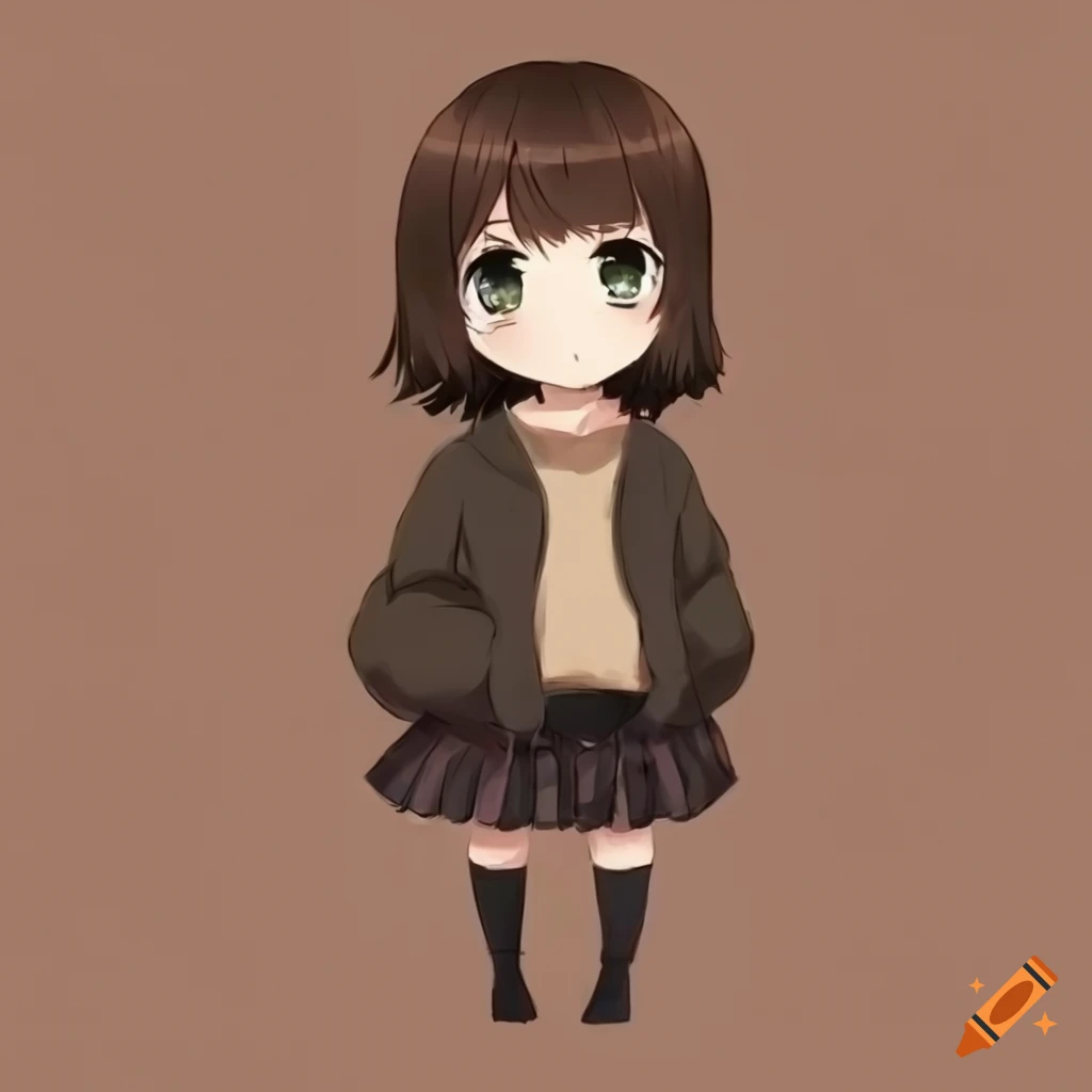 Brown Haired Anime Character - Anime  Anime girl brown hair, Anime brown  hair, Girl with brown hair