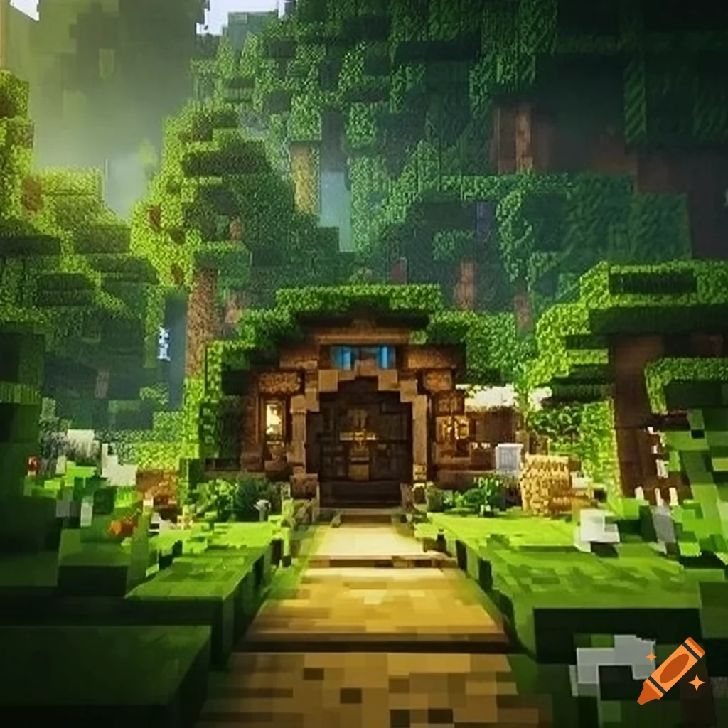 Minecraft Fairy Hobbit House On Craiyon