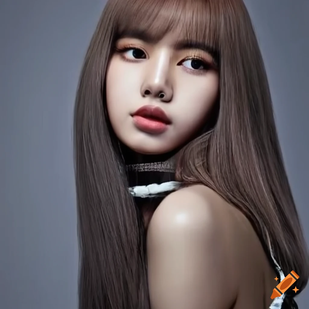 Realistic art of lisa from blackpink on Craiyon