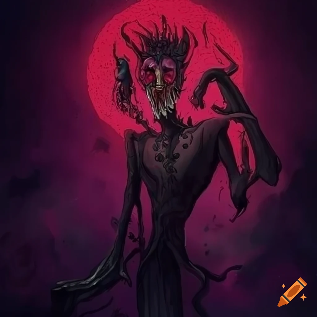artwork of a Lovecraftian Alastor