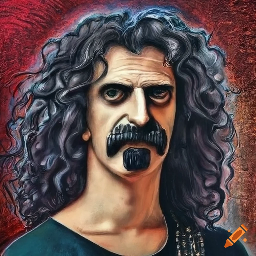 Portrait Of A Saint With A Half Skull Face