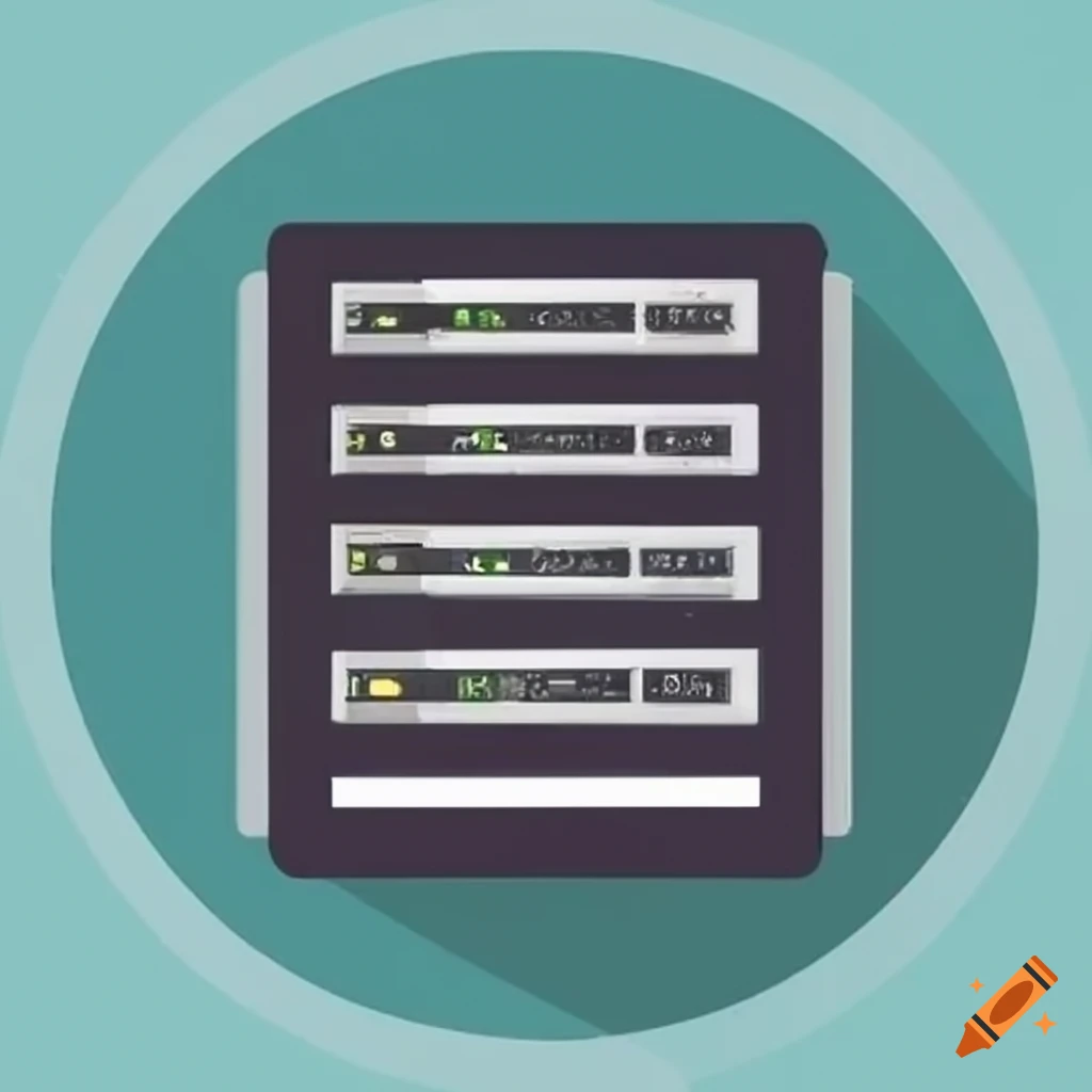 illustration of server search process