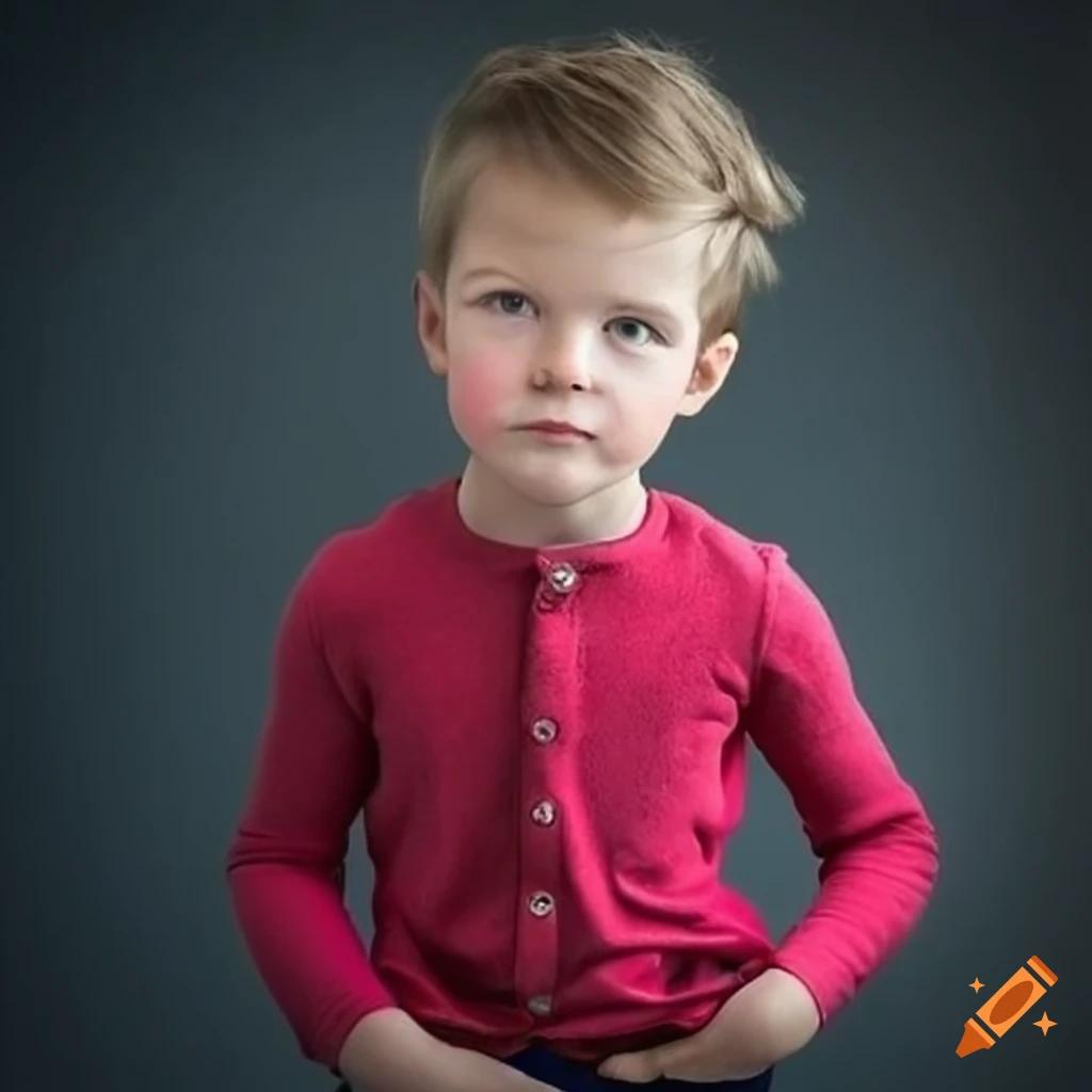 realistic portrait of a child