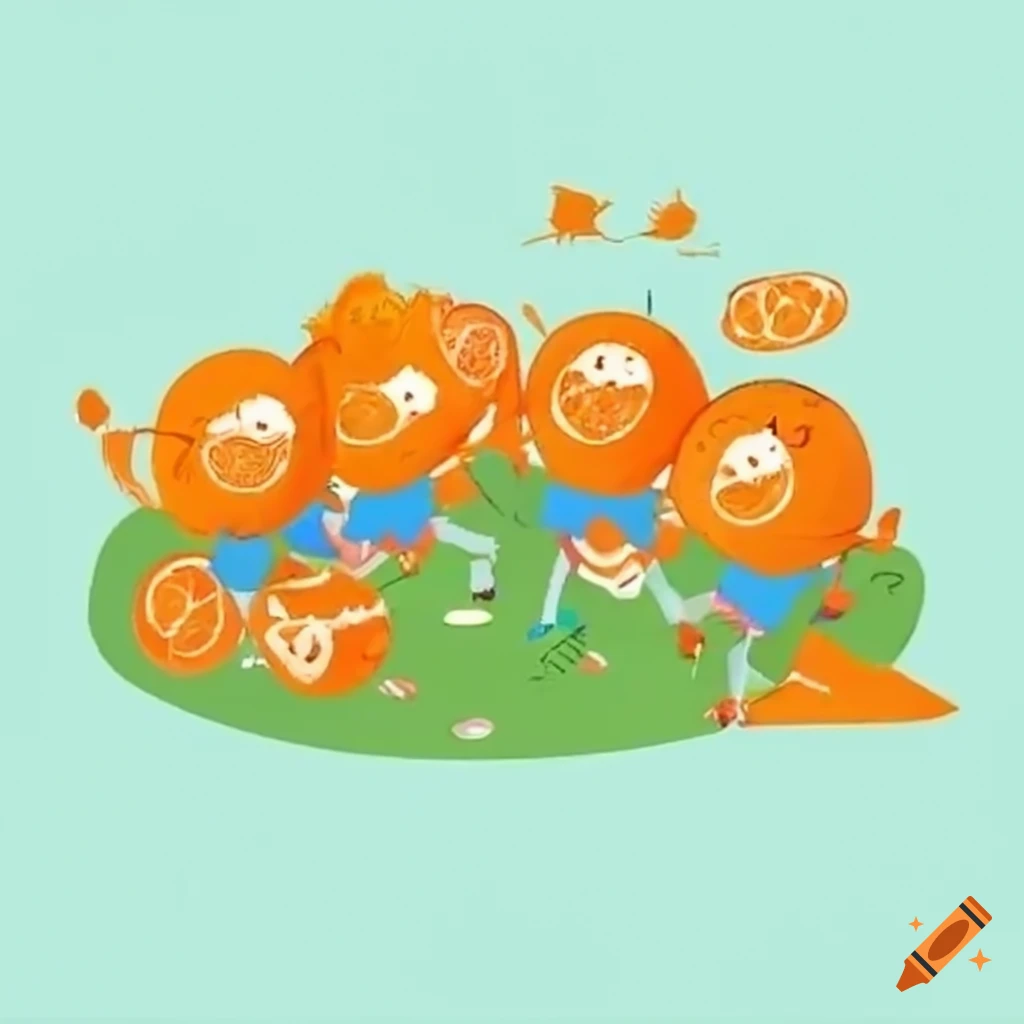 happy group celebrating victory at a camp