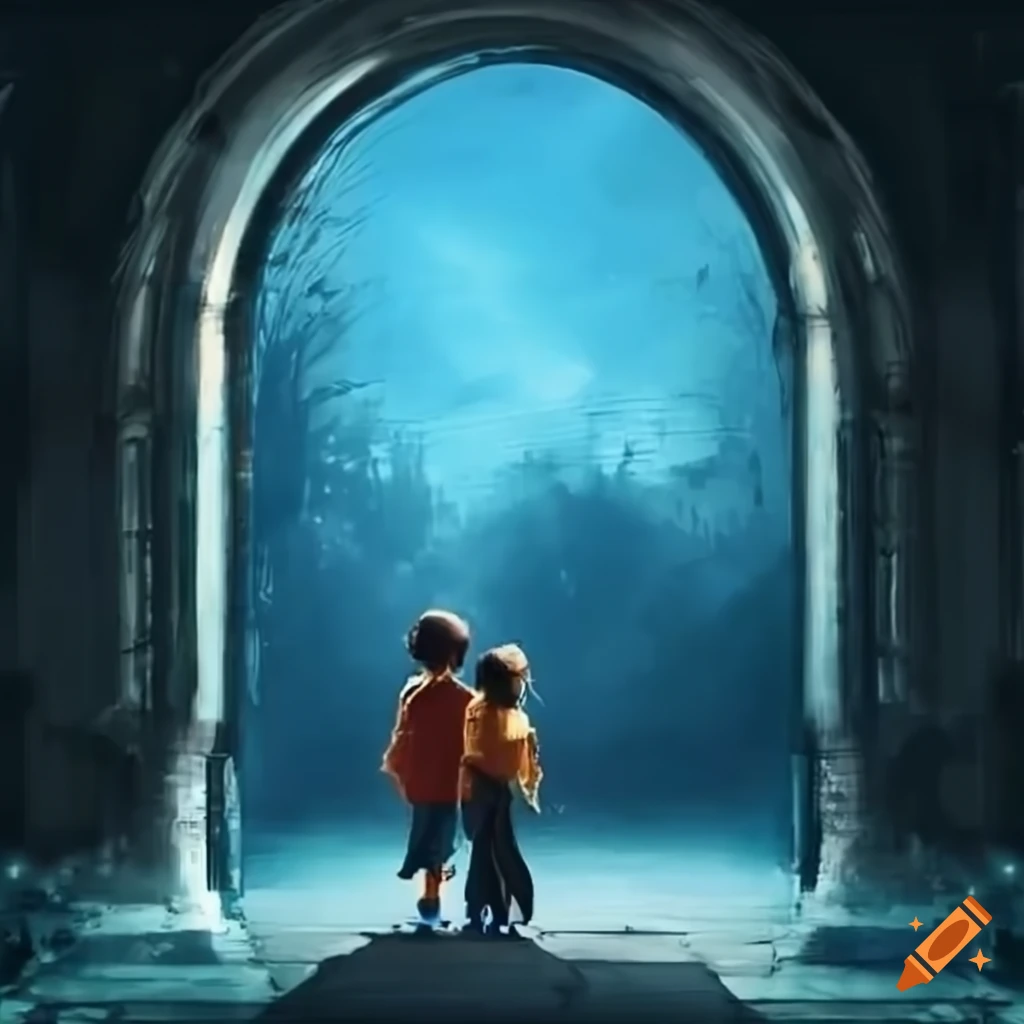 Boy And Girl Walking Through A Portal On Craiyon boy-and-girl-walking-through-a-portal-on-craiyon