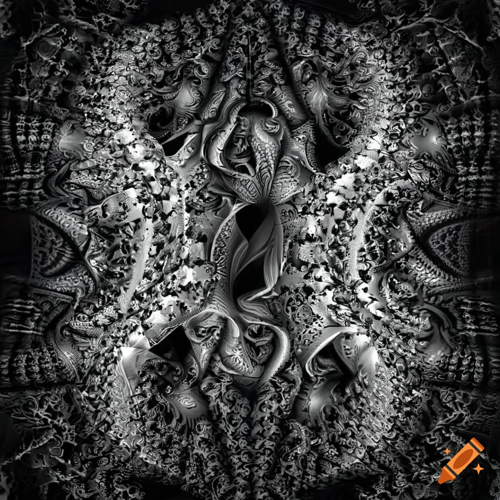 mind-bending 3D fractal artwork