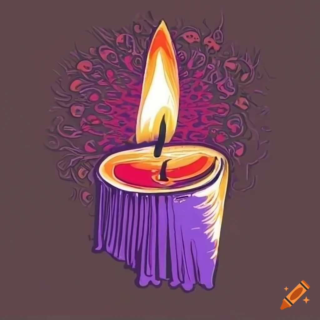 Logo of a candle