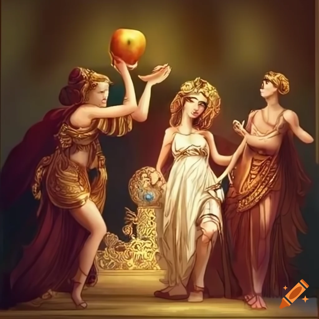 Story of the Golden Apple of Greek Mythology