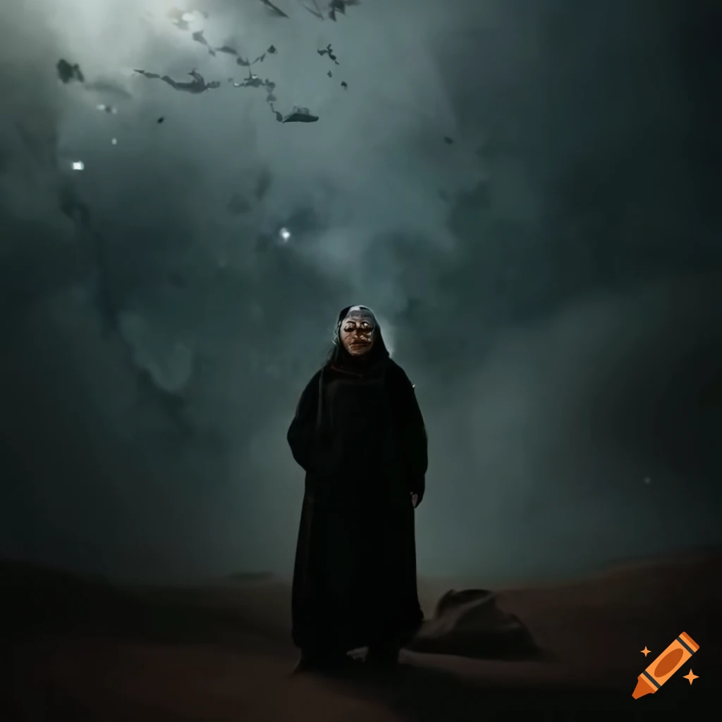 empowering portrait of an elderly Palestinian woman in military uniform