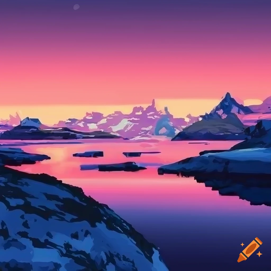 Arctic landscape in high resolution