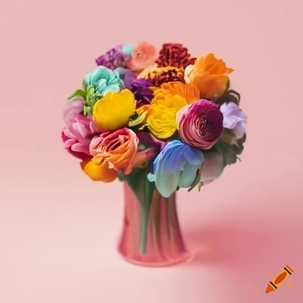 bunch of colorful flowers