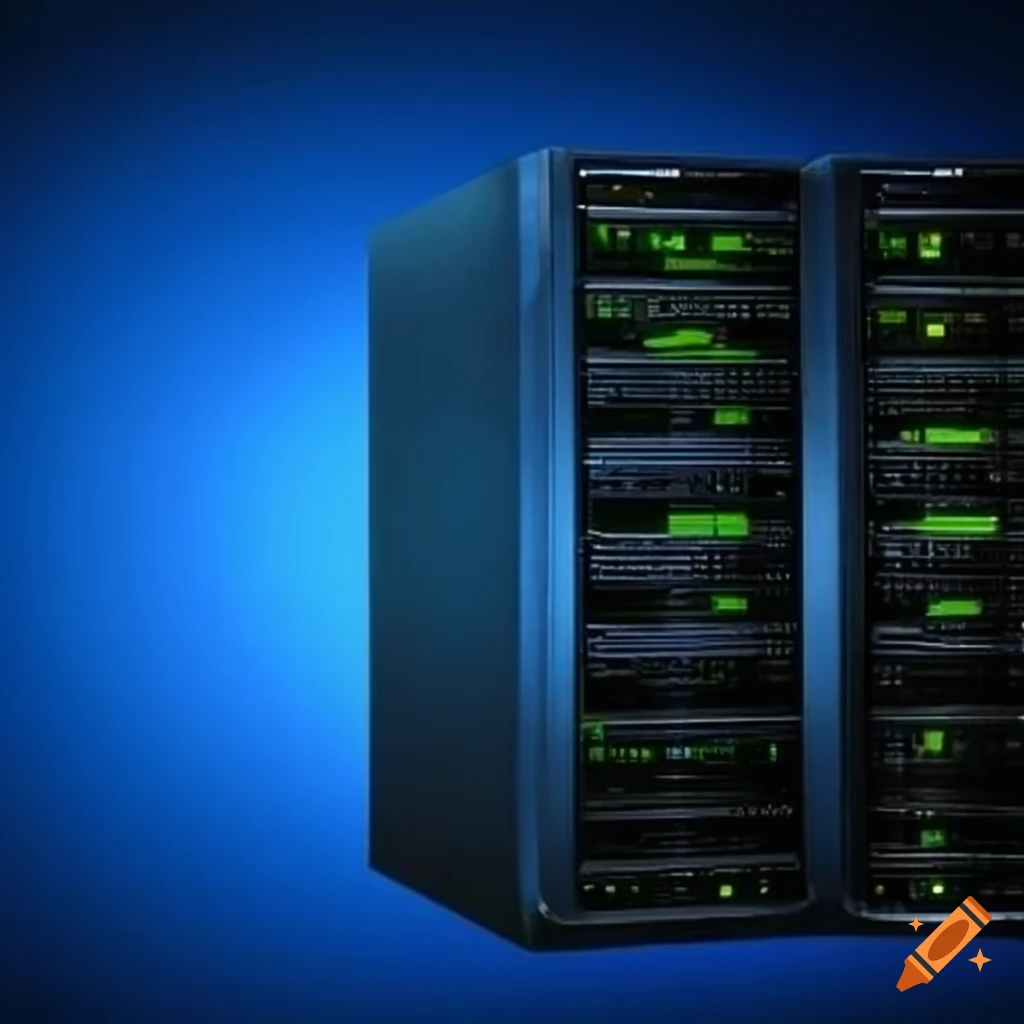illustration of server administrators at work