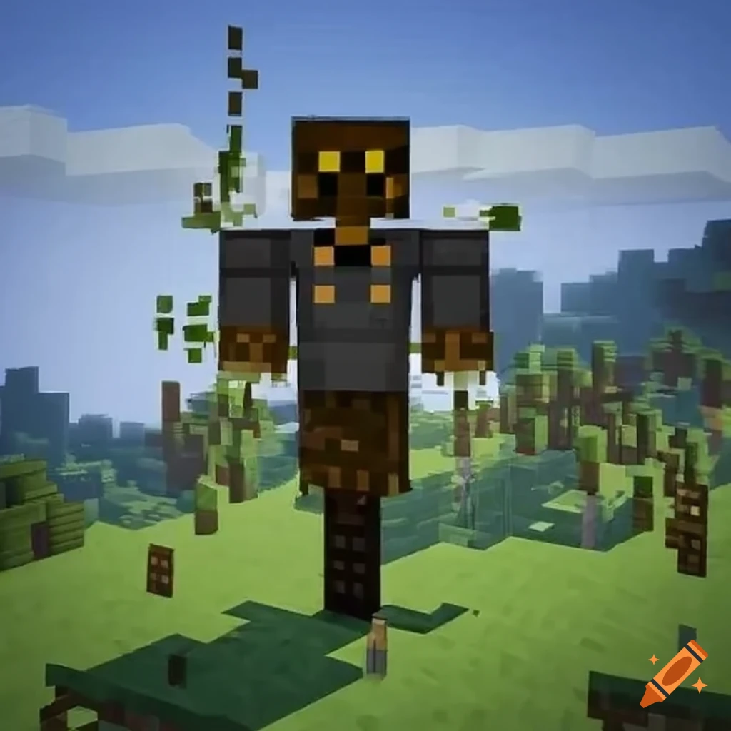 Minecraft scarecrow