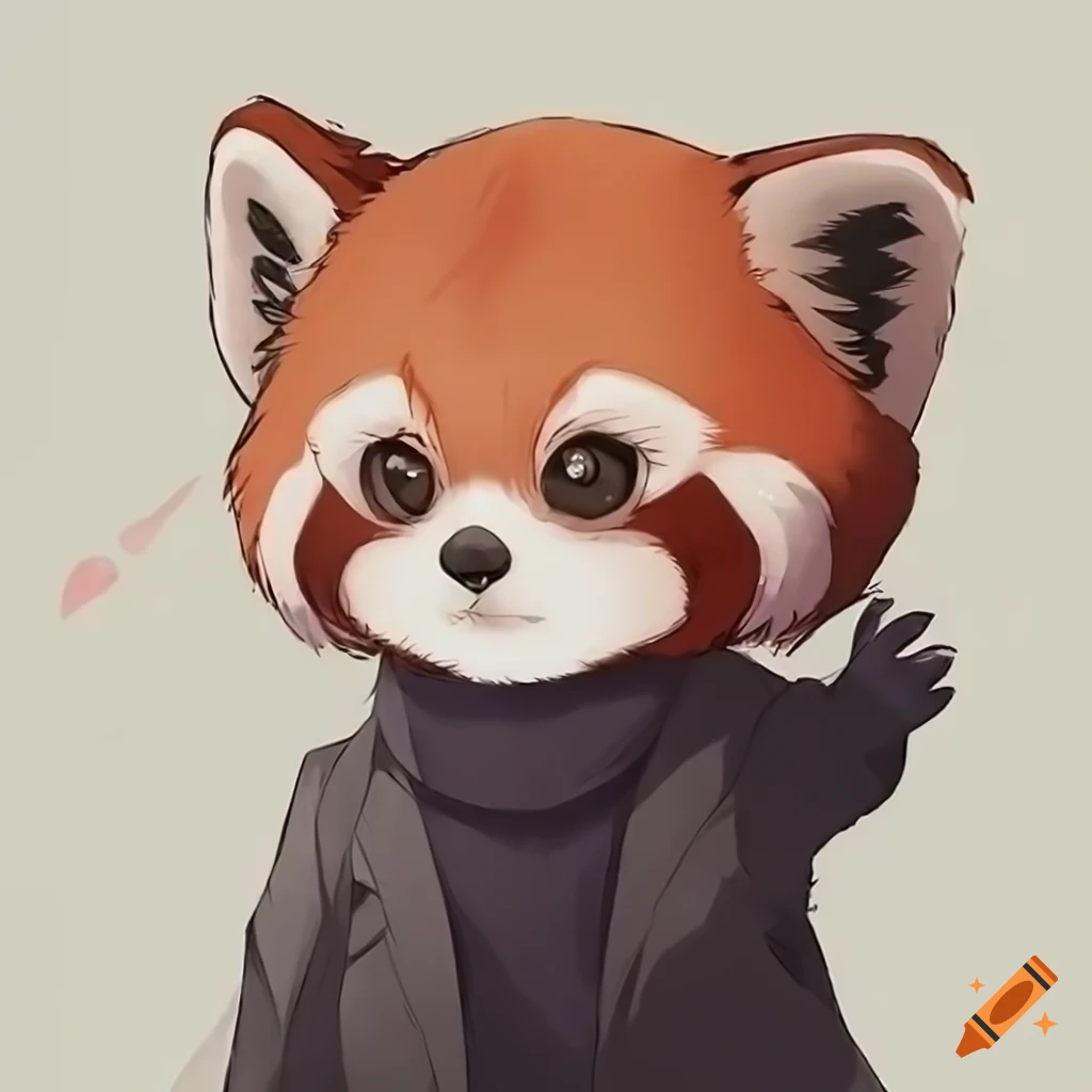 Red Panda - Earley Art - Drawings & Illustration, Animals, Birds, & Fish,  Raccoon - ArtPal