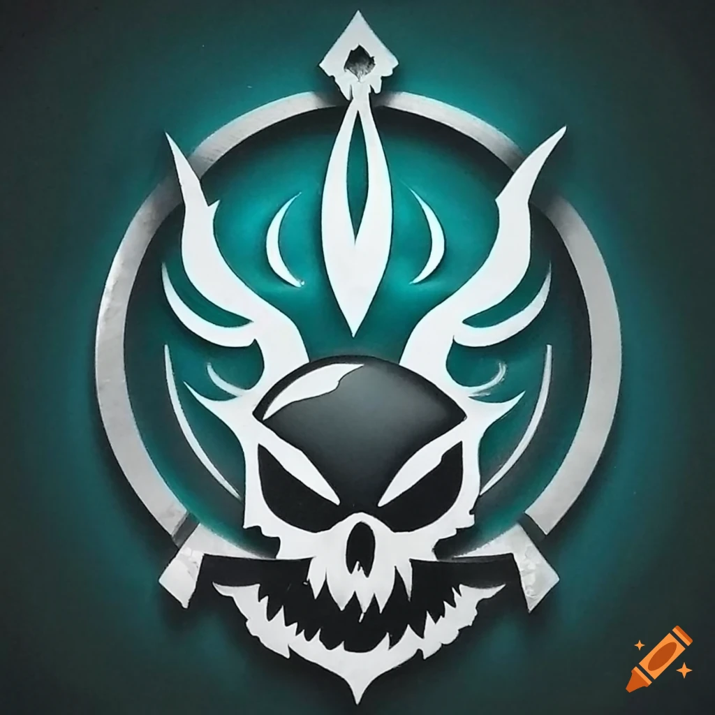 contrast logo of good and evil