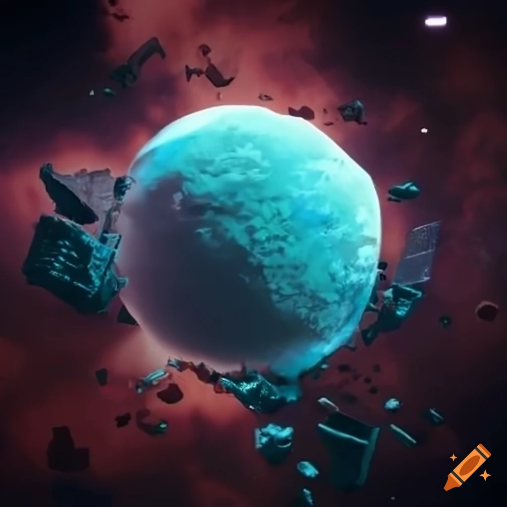 Blocks Affected By Gravity In A Game On Craiyon