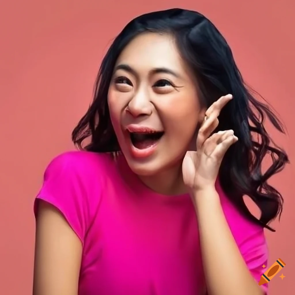 smiling Malaysian woman