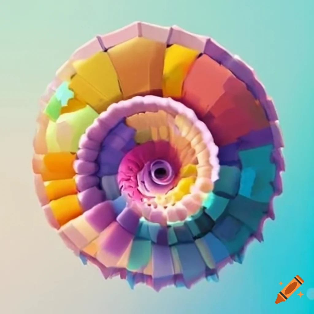 Abstract artwork of complex combinations